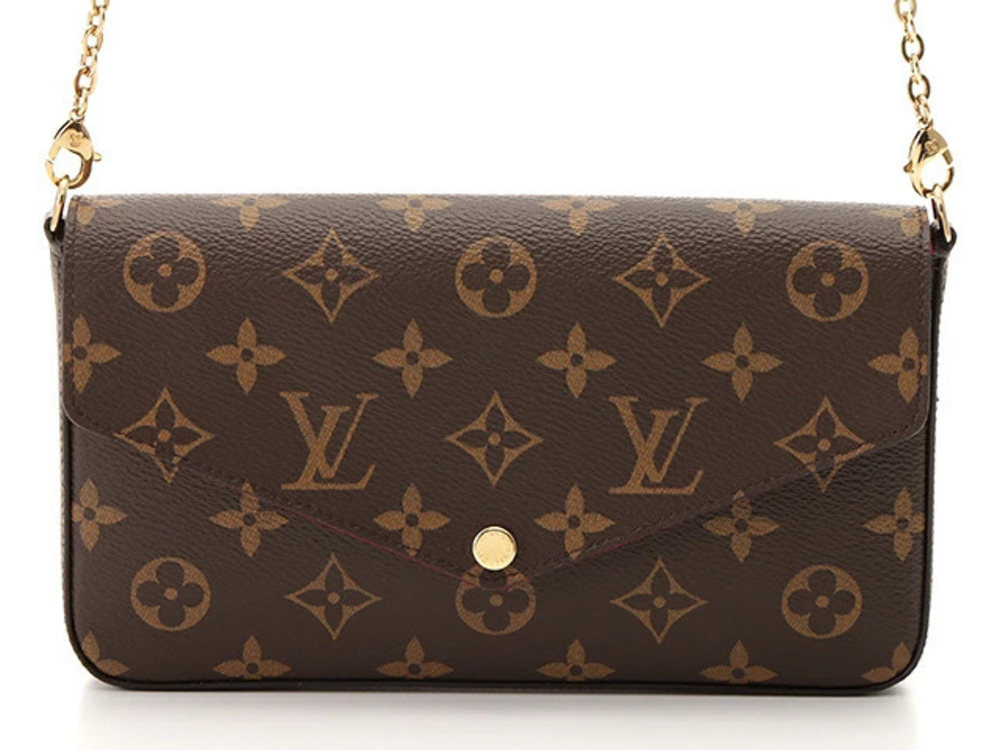LOUIS VUITTON Shoulder Bag Pochette Felicie Monogram